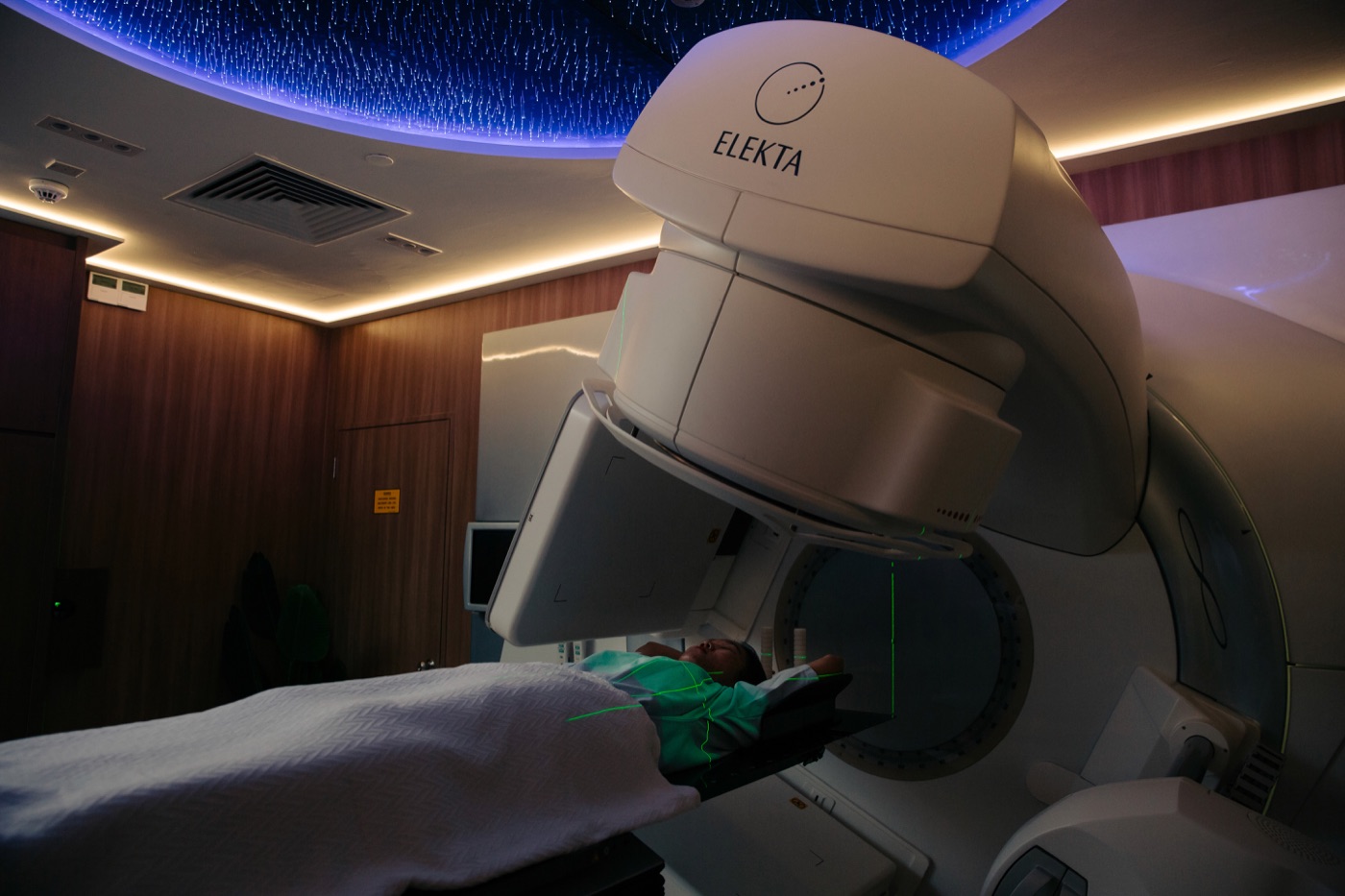 Elekta linear accelerator used to deliver lung SABR